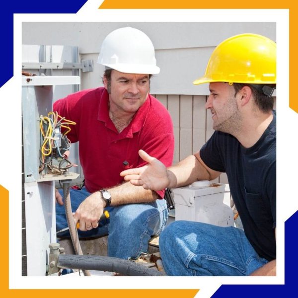 HVAC installation team