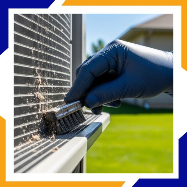 Aurora Location Page - 3 Cleaning off a HVAC unit after repair