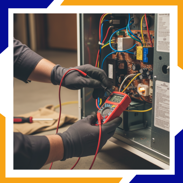 using diagnostic tools to fix furnace