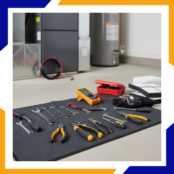 4 Heating Repair in Severance HVAC repair tools